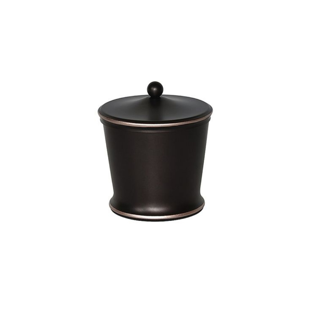 Lifestyle Home Cadence Covered Jar In Oil Rubbed Bronze